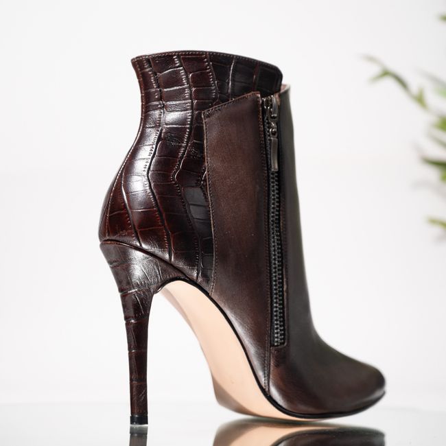 Everyday Ceramic Ankle Boots - Forest Green