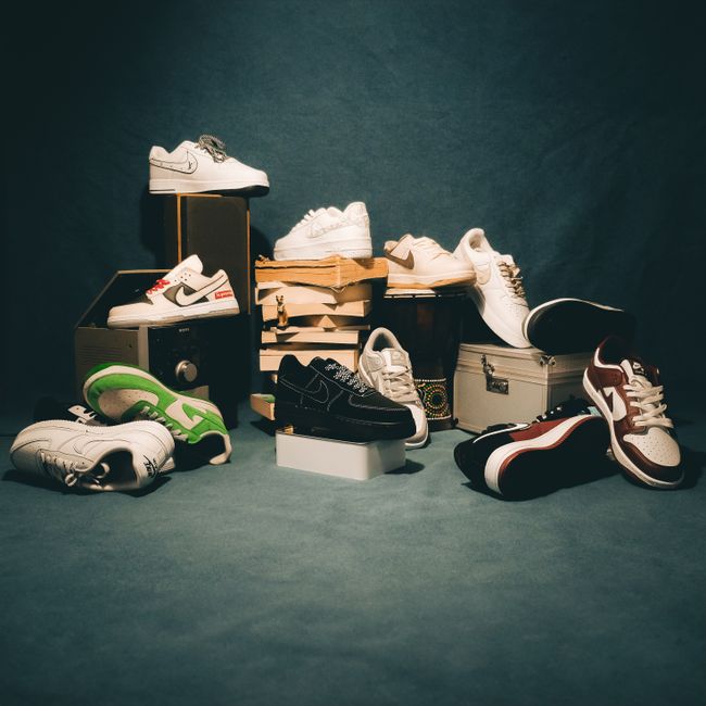 Everyday Wool Trainers - Forest Green
