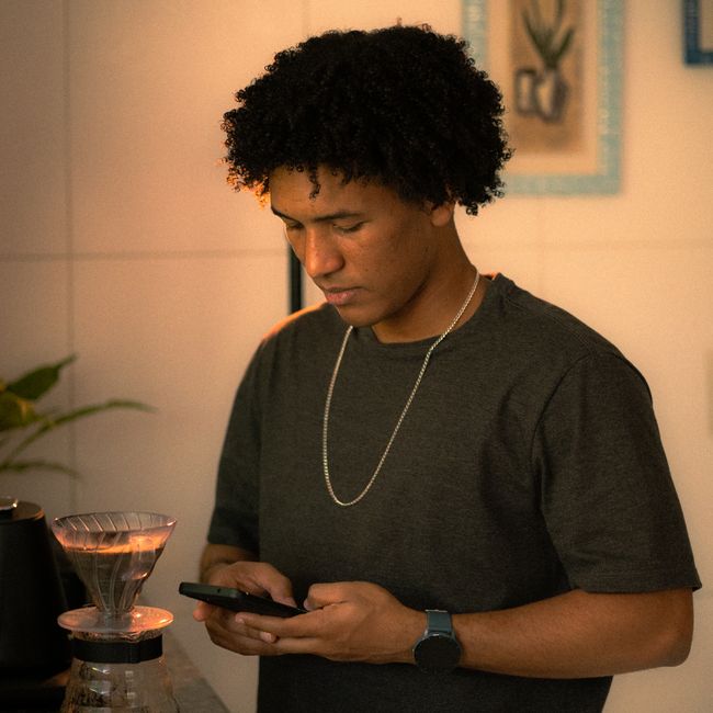 Tailored Tee - Charcoal