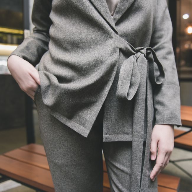 Vintage Wash Cardigan - Sage