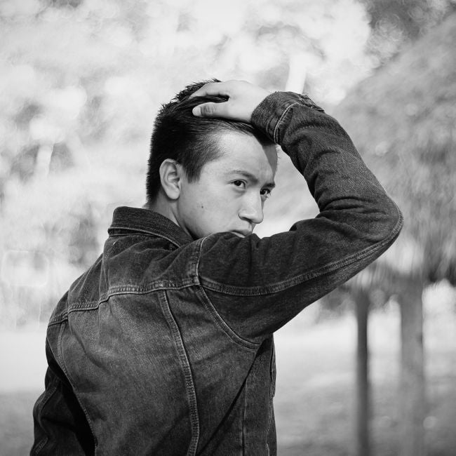 Modern Wool Denim Jacket - Slate Blue
