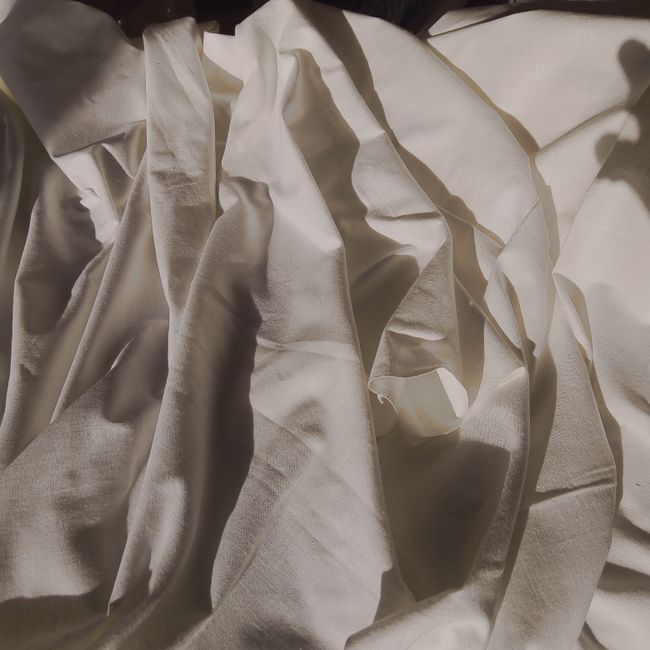 Vintage Wash Cotton Duvet Cover - Ivory