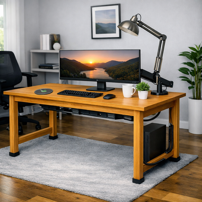 Under-Desk Cable Tray