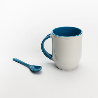 Classic Leather Ceramic Mug