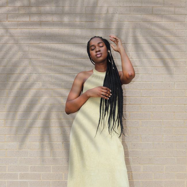 Hand-Dyed Dress