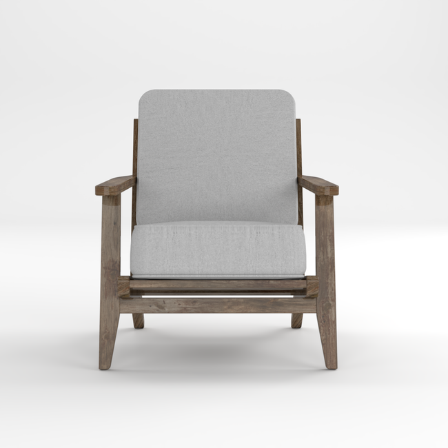 Classic Leather Accent Chair