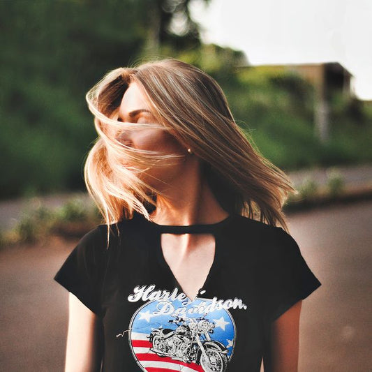 Tailored Leather Tee