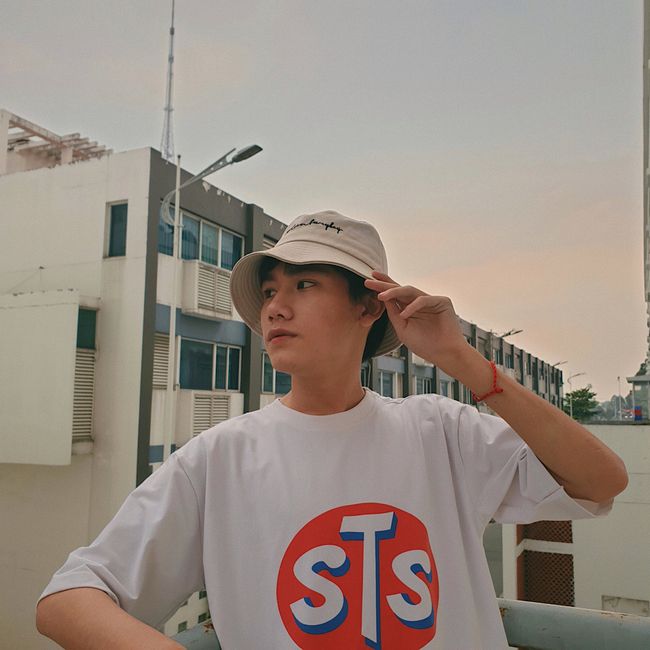 Vintage Wash Wool Tee