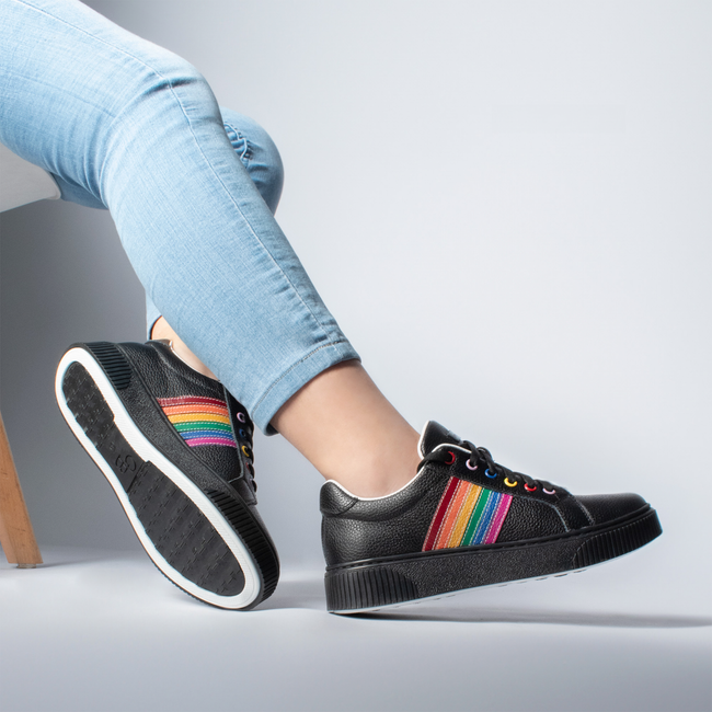 Rustic Leather Trainers