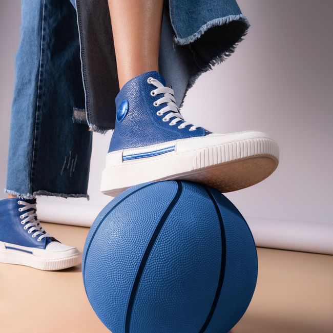 Pleated Trainers