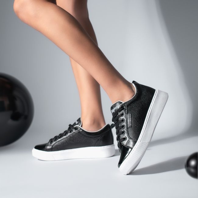 Pleated Trainers