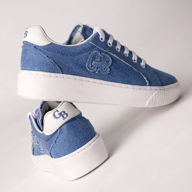 Heritage Trainers - Slate Blue