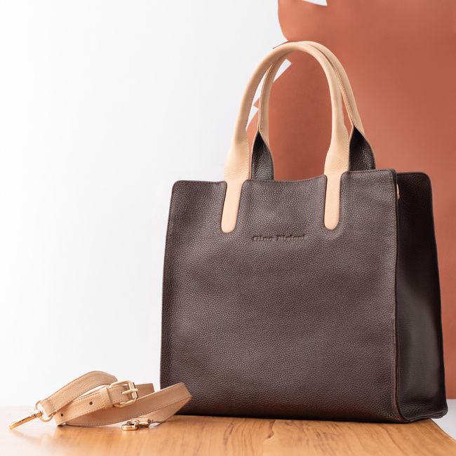 Minimal Wool Handbag