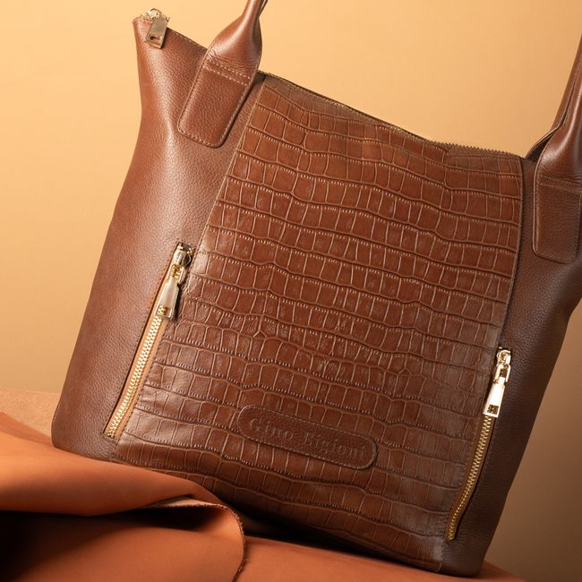 Rustic Linen Tote Bag
