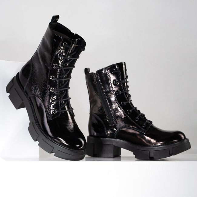 Modern Cotton Ankle Boots - Charcoal