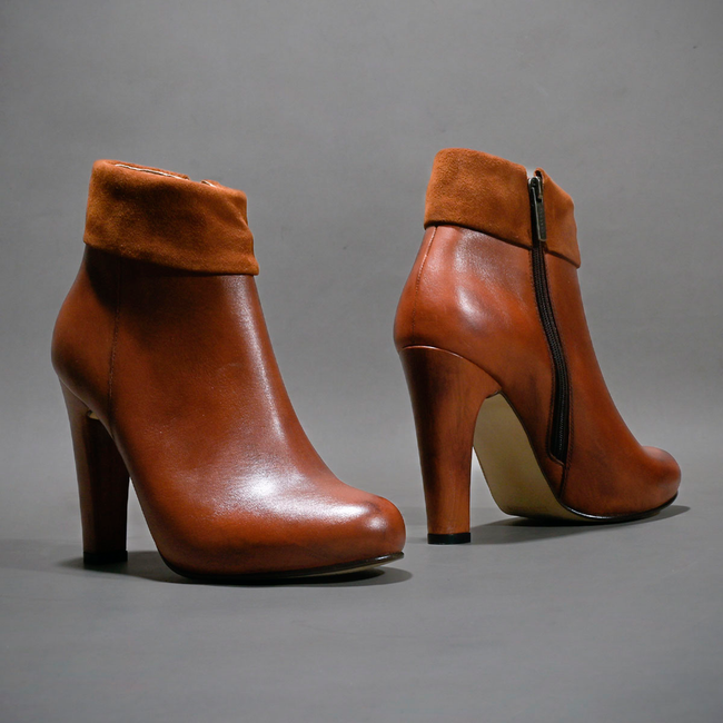 Boho Velvet Ankle Boots