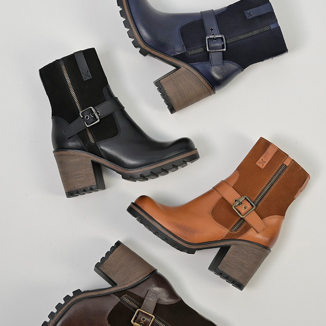 Tailored Ceramic Ankle Boots