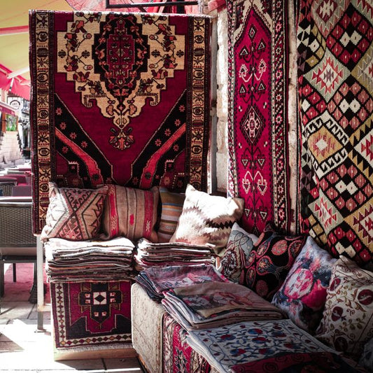 Tailored Rattan Area Rug