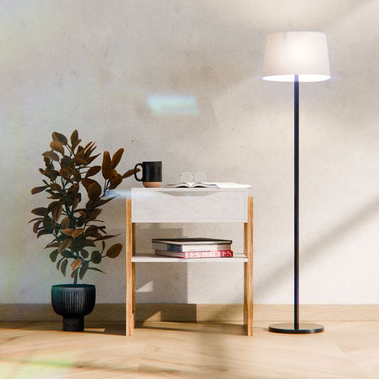Minimal Leather Table Lamp