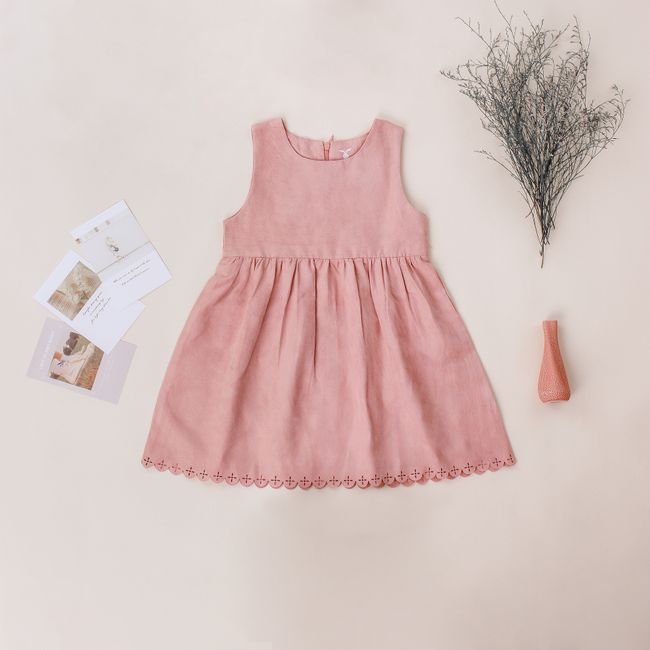 Woven Rattan Dress