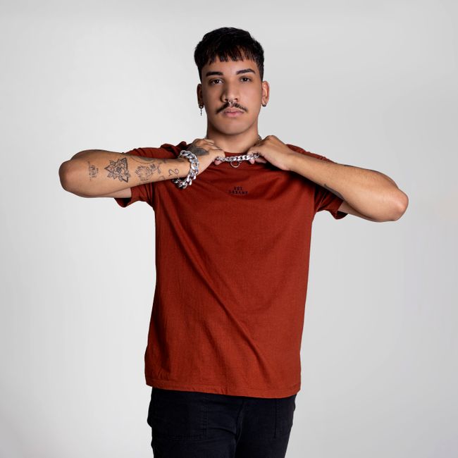 Heritage Oak Tee - Terracotta